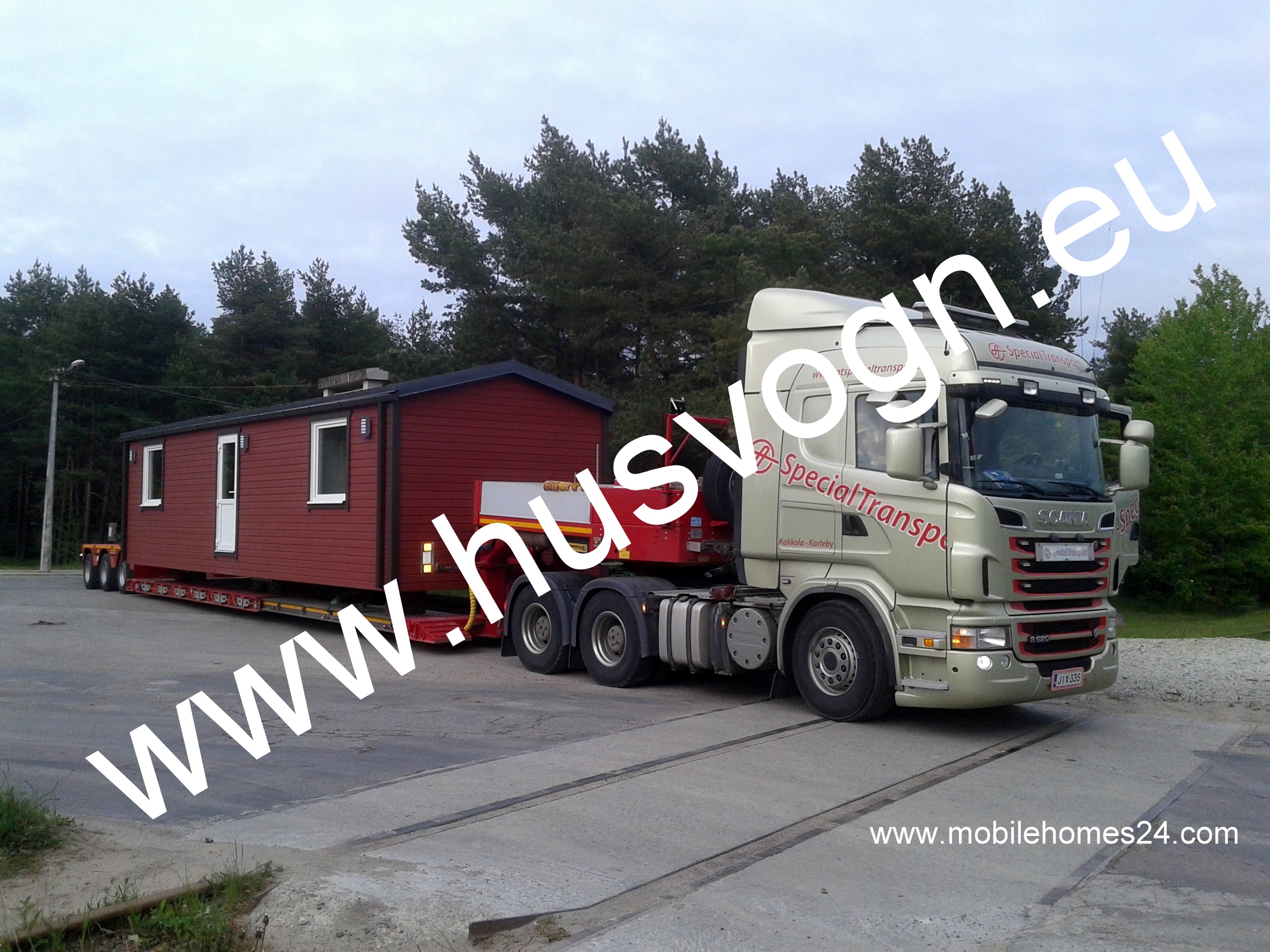 Husvogn, husvogner, husvogner til salgs, Estland mobile homes.