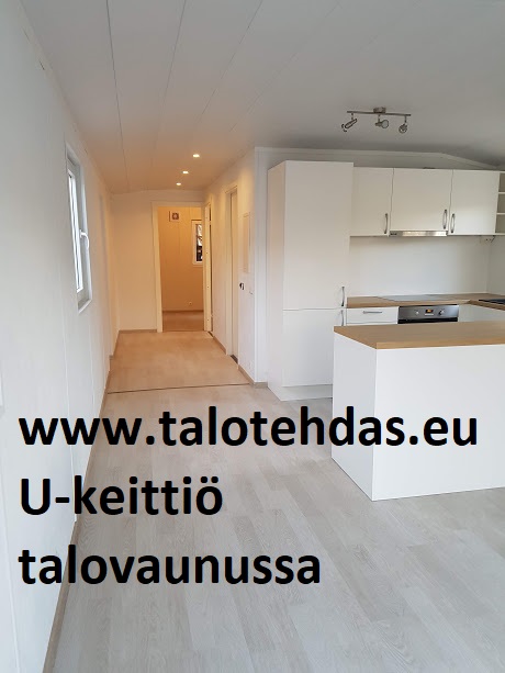 Talovaunu u-keittiö Tallinnassa www.talotehdas.eu