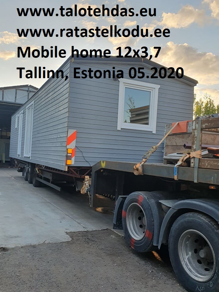 Talovaunu 12x3,7_husvogn, villavagn, mobile homes